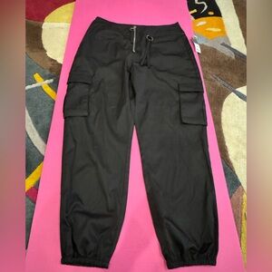 NWT Wild Fable sharp looking black pants with elastic cuffs size 12